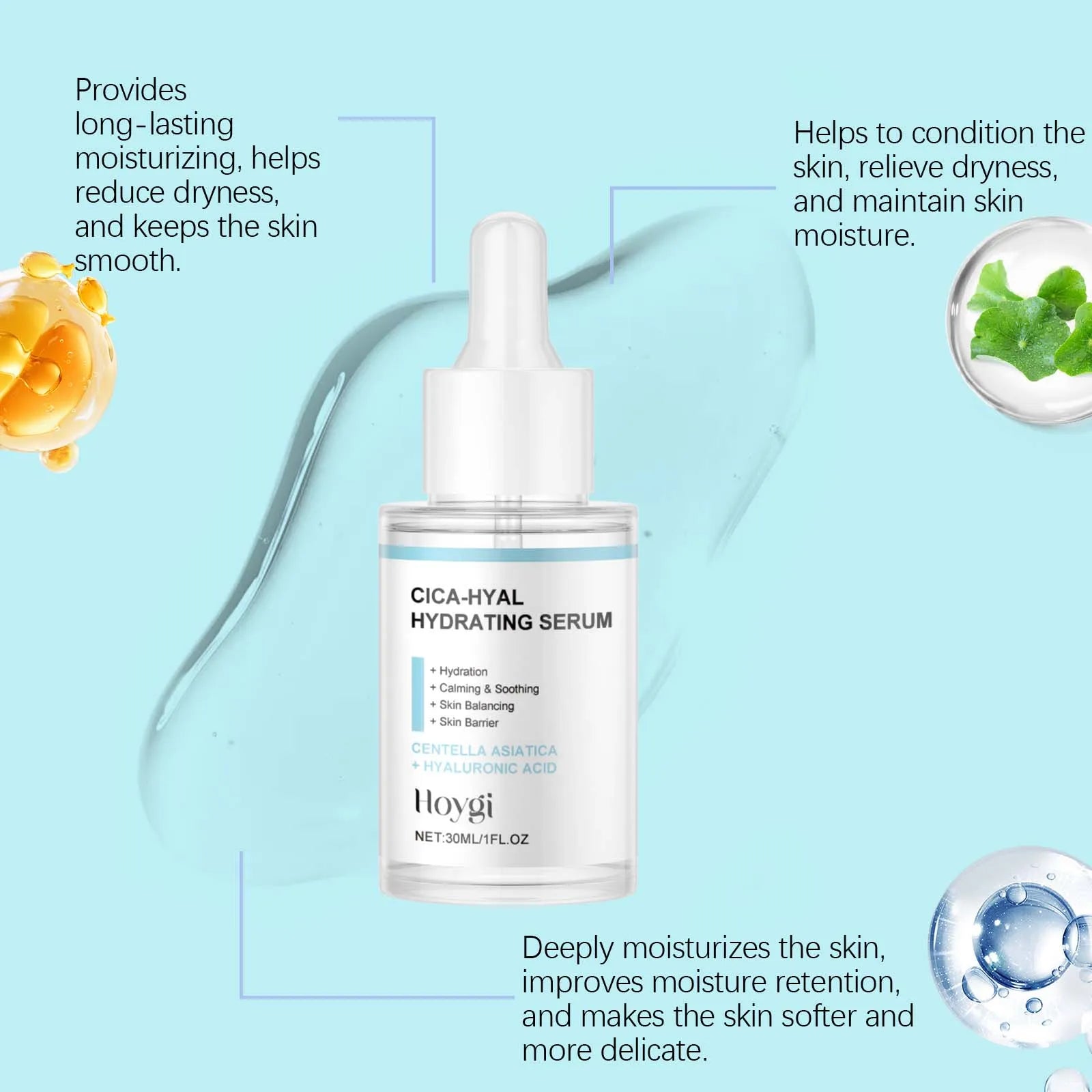 Hoygi Hyaluronic Acid Hydrating Face Serum 30ml