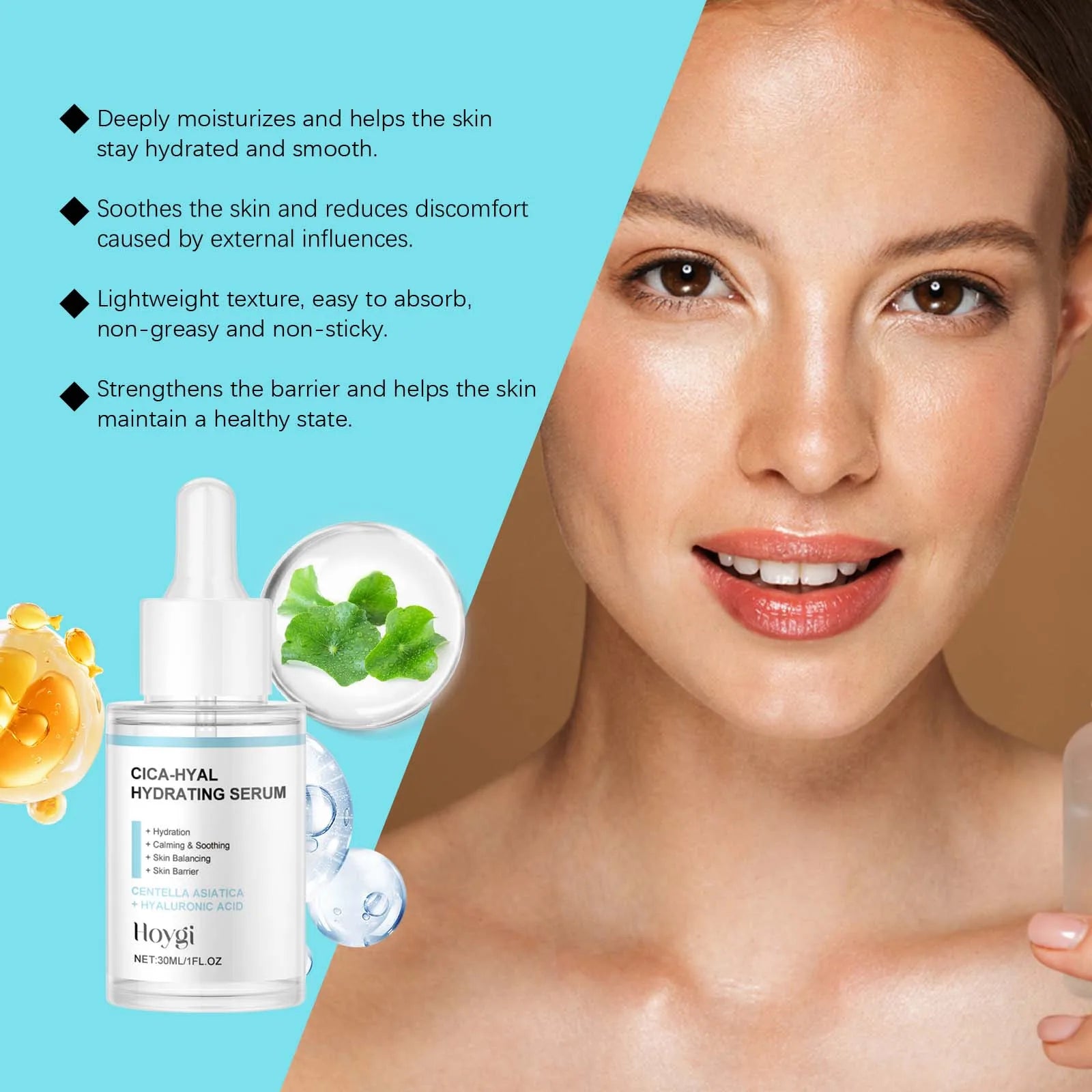 Hoygi Hyaluronic Acid Hydrating Face Serum 30ml