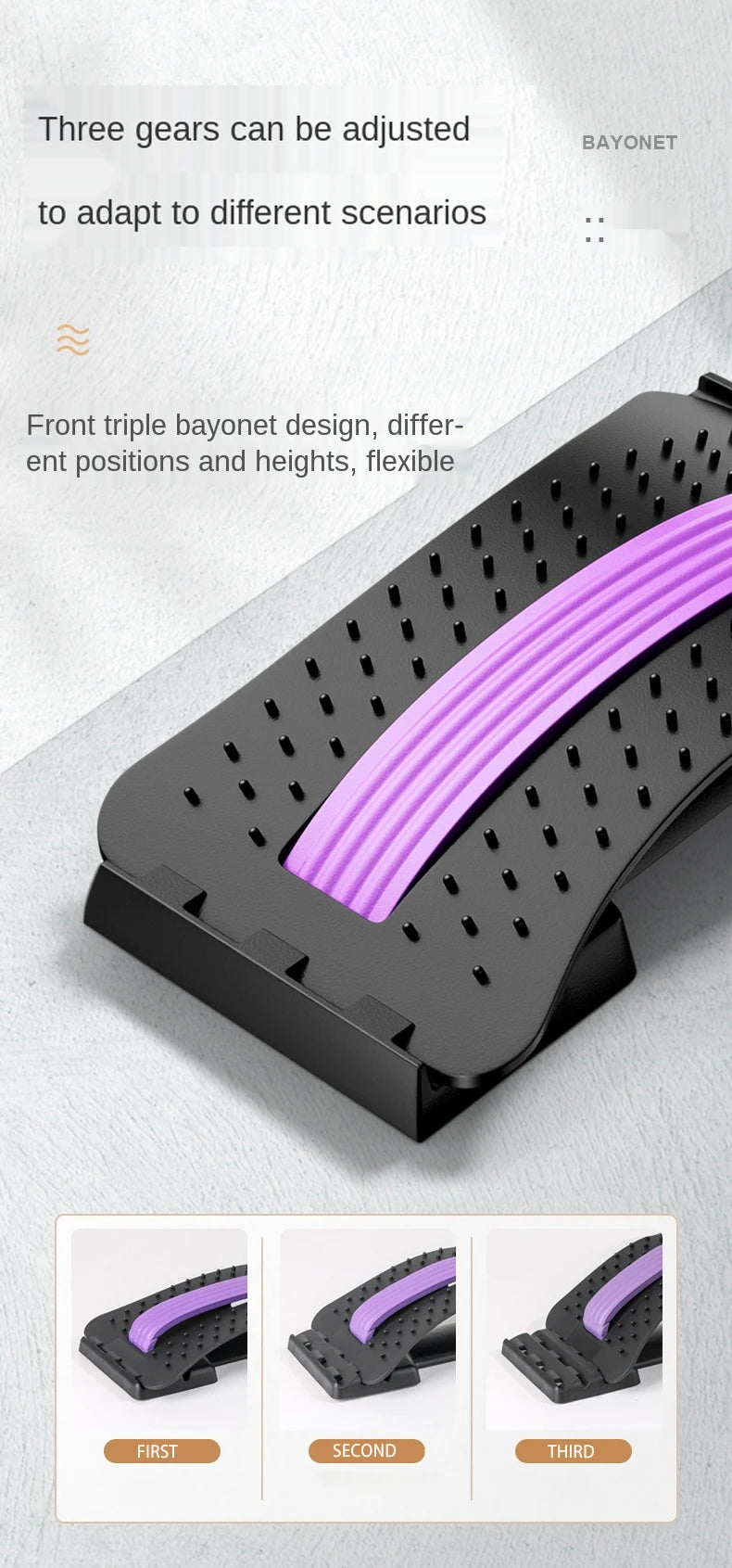 Lumbar Stretching & Spine Correction Device