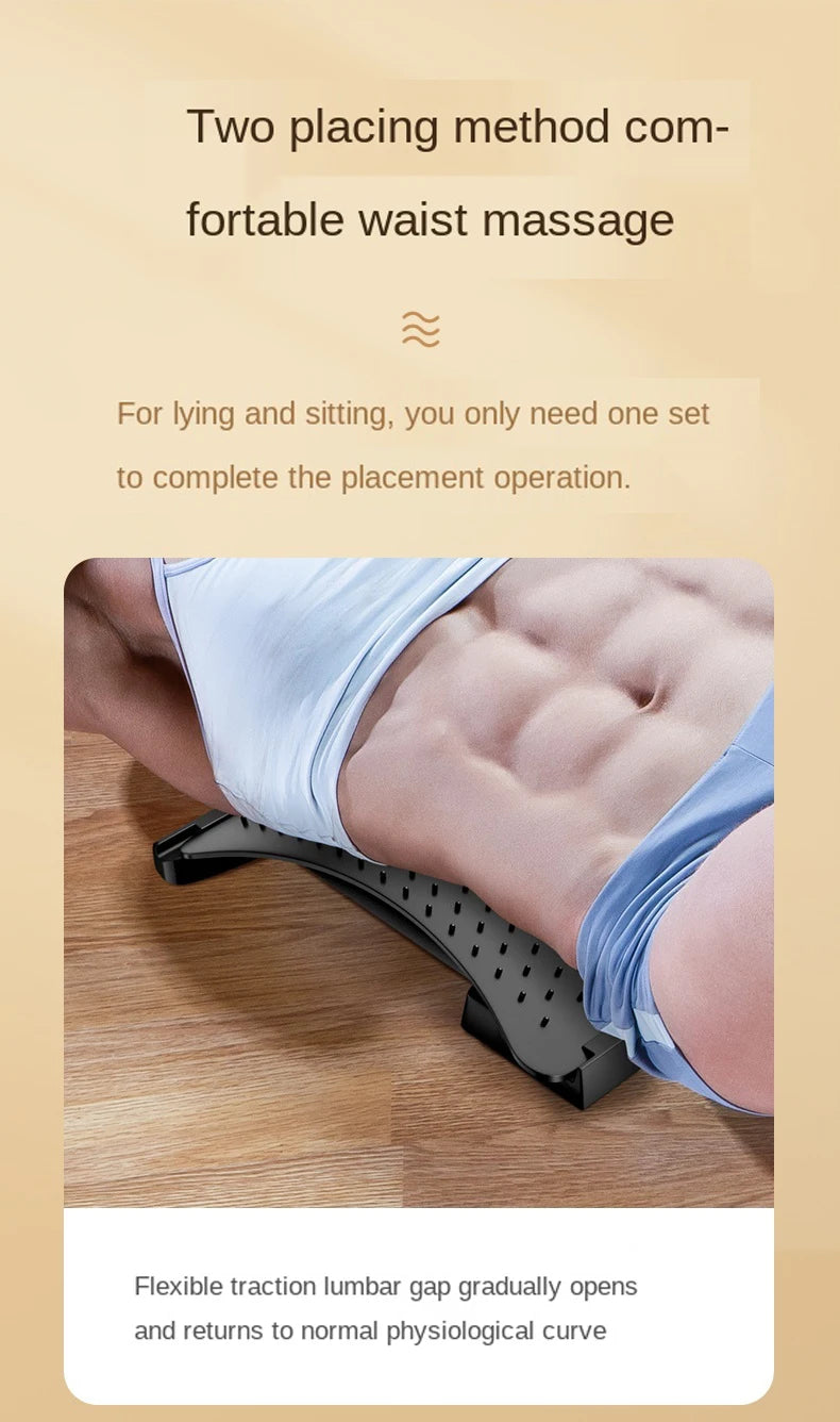 Lumbar Stretching & Spine Correction Device