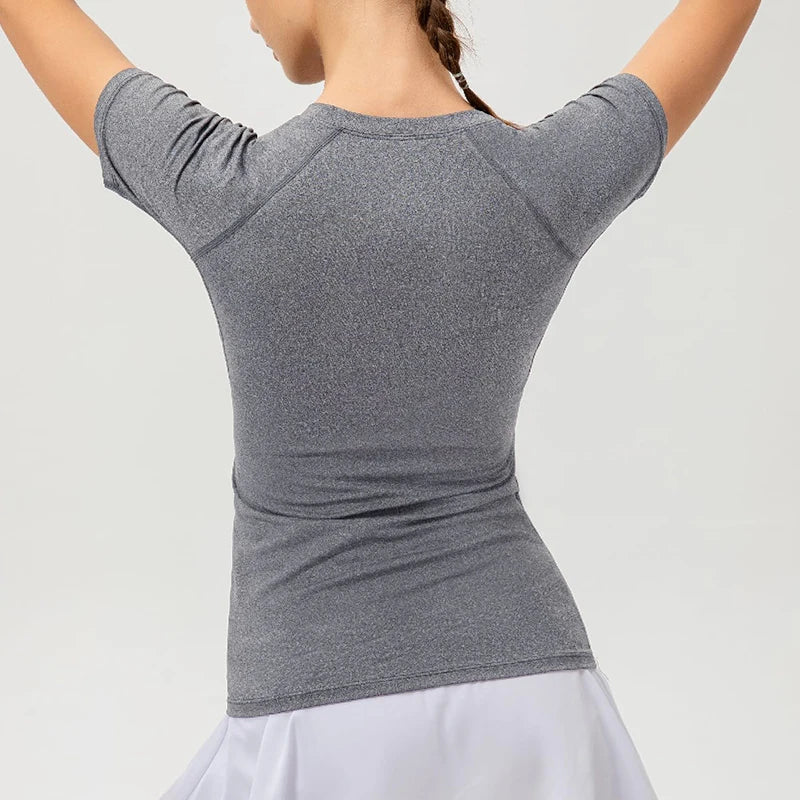 Women’s Compression Short Sleeve Athletic T-Shirt