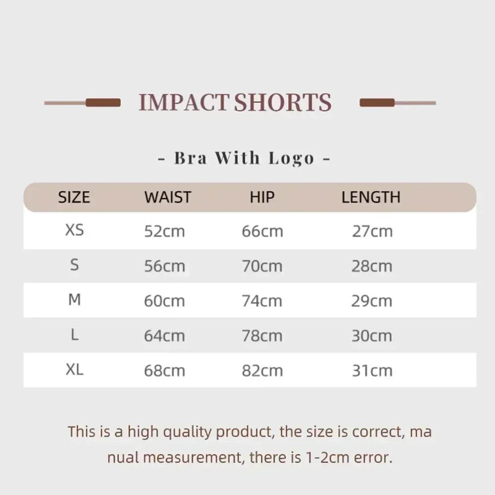 Women’s High-Waist Summer Yoga Shorts