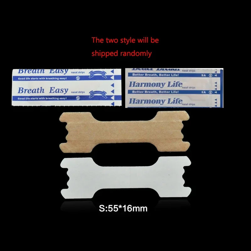 100/500PCS Breath Nasal Strips Stop Snoring Sleep Aid Patches