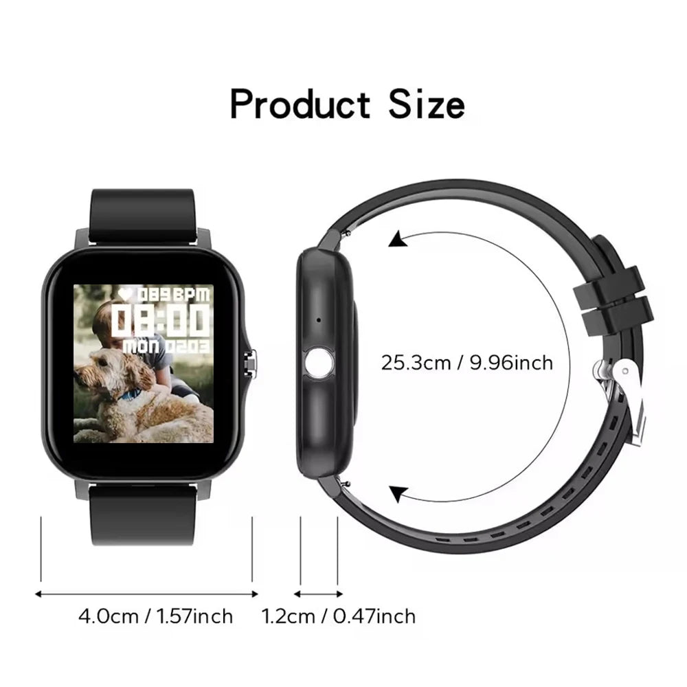 1.44” Bluetooth Smartwatch for Android & iOS