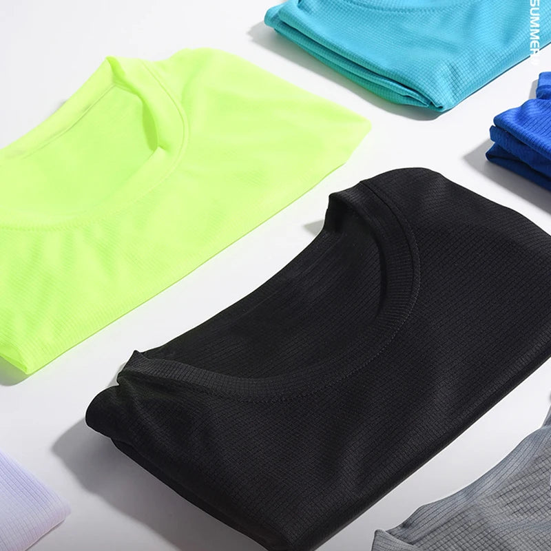 Men’s Quick-Dry Oversized Gym T-Shirt
