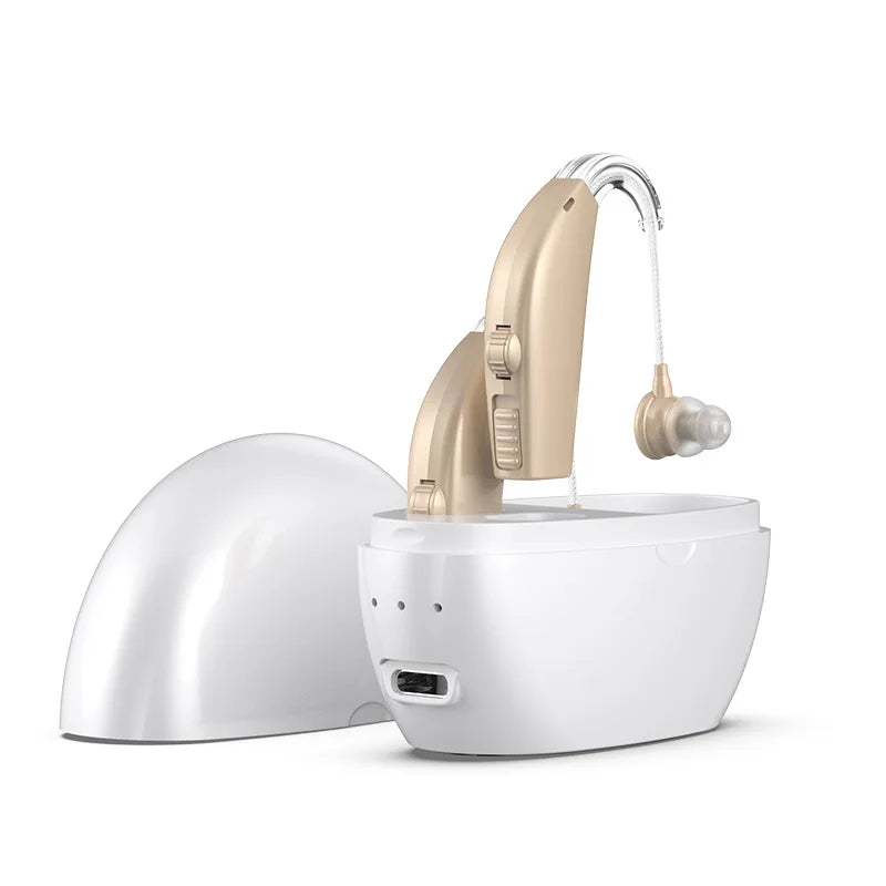 Rechargeable Wireless BTE Hearing Aid