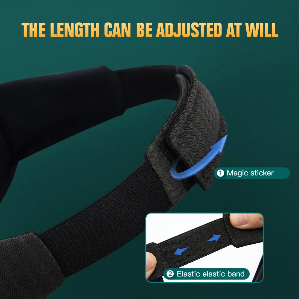 3D Contoured Sleeping Mask – Soft Breathable Eye Mask for Travel & Night Sleep