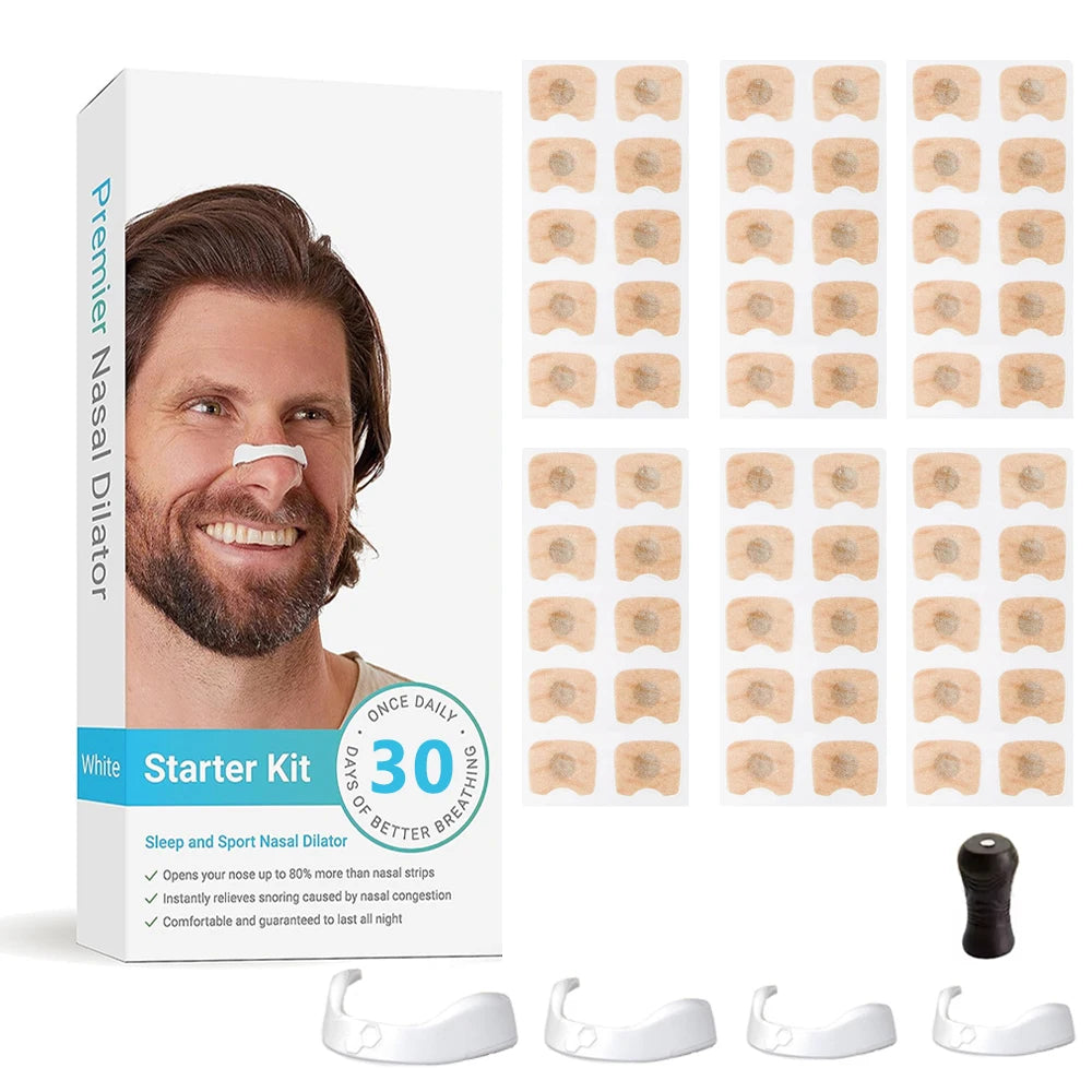 Skin-Safe Magnetic Nose Strips