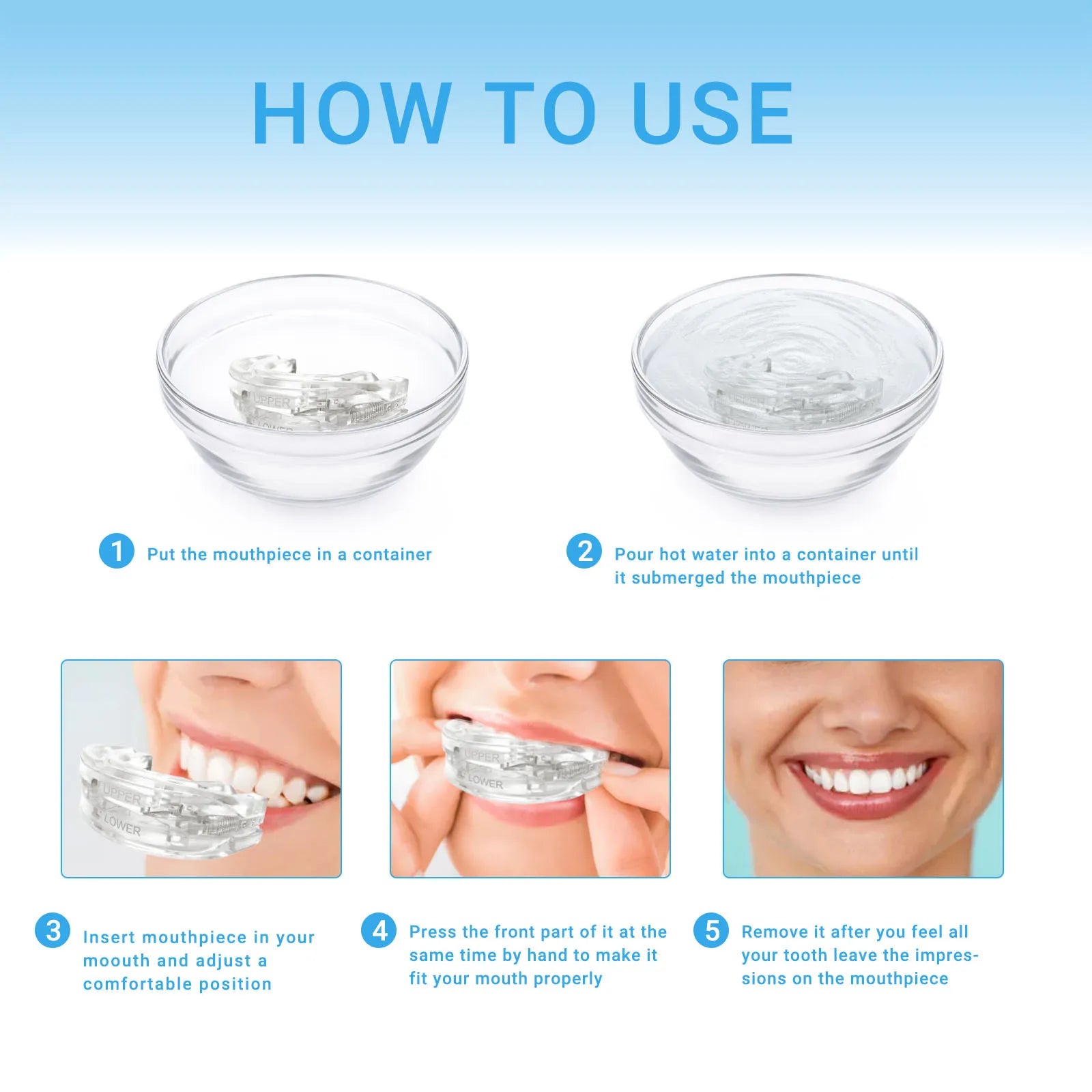 Silicone Anti-Snore Mouth Guard
