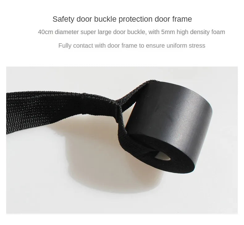 Elastic Resistance Bands Door Anchor – Fitness Tube Holder for Home Workout Training