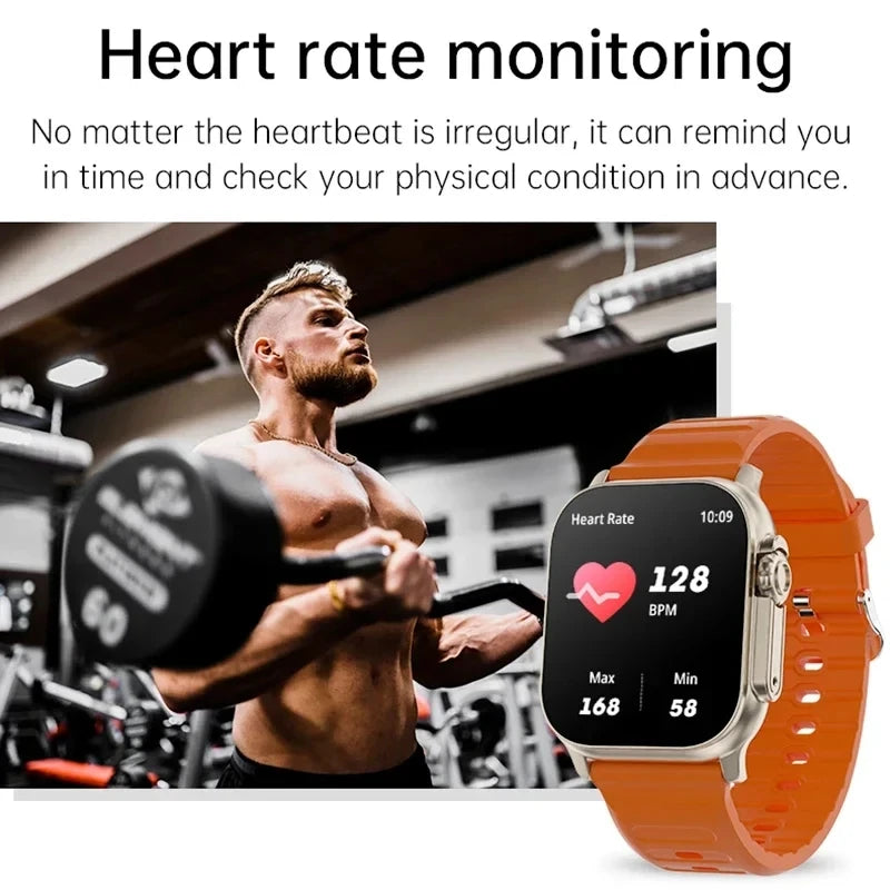 T900 Ultra 2 Smartwatch 49mm – Bluetooth Call, Music, NFC, Wireless Charging, Compatible with Android & iOS