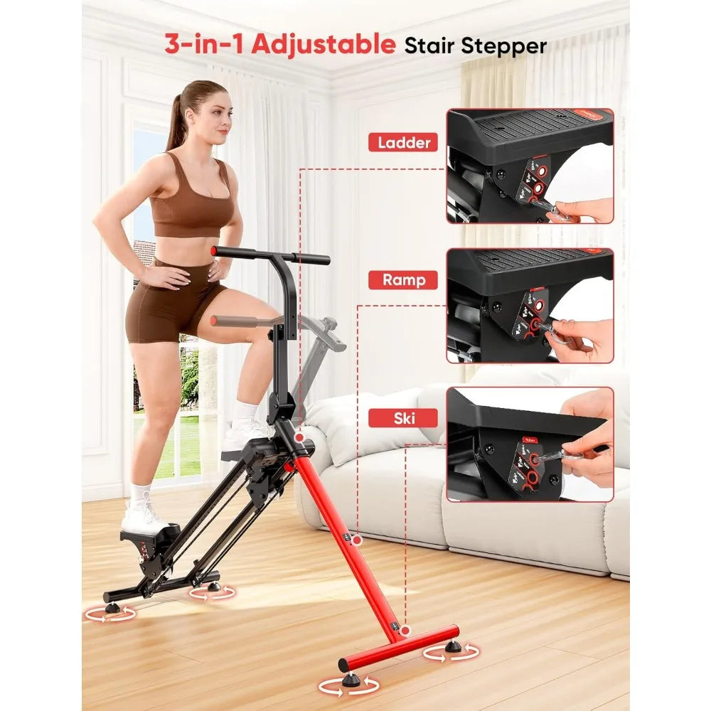 Home Fitness Stair Stepper with Adjustable Levels