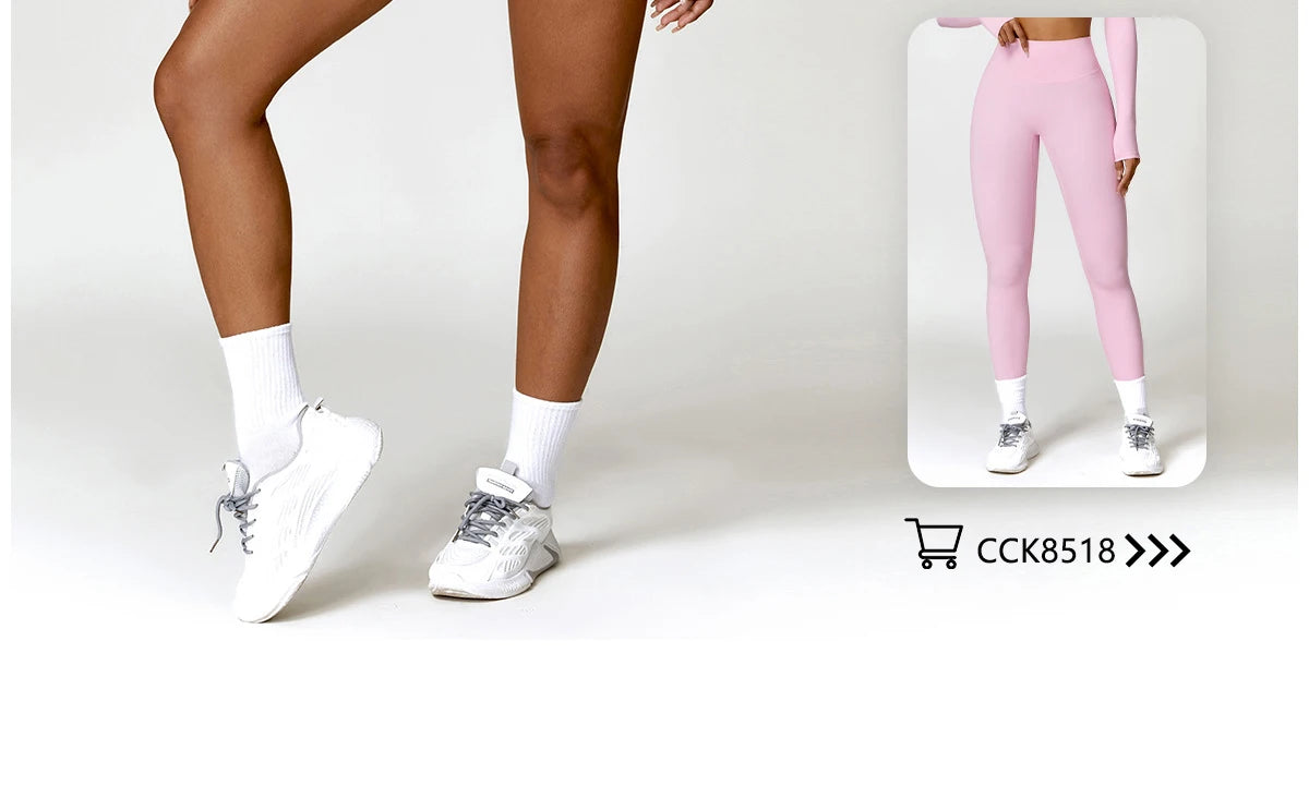 Women’s Quick-Dry Long Sleeve Sports Crop Top