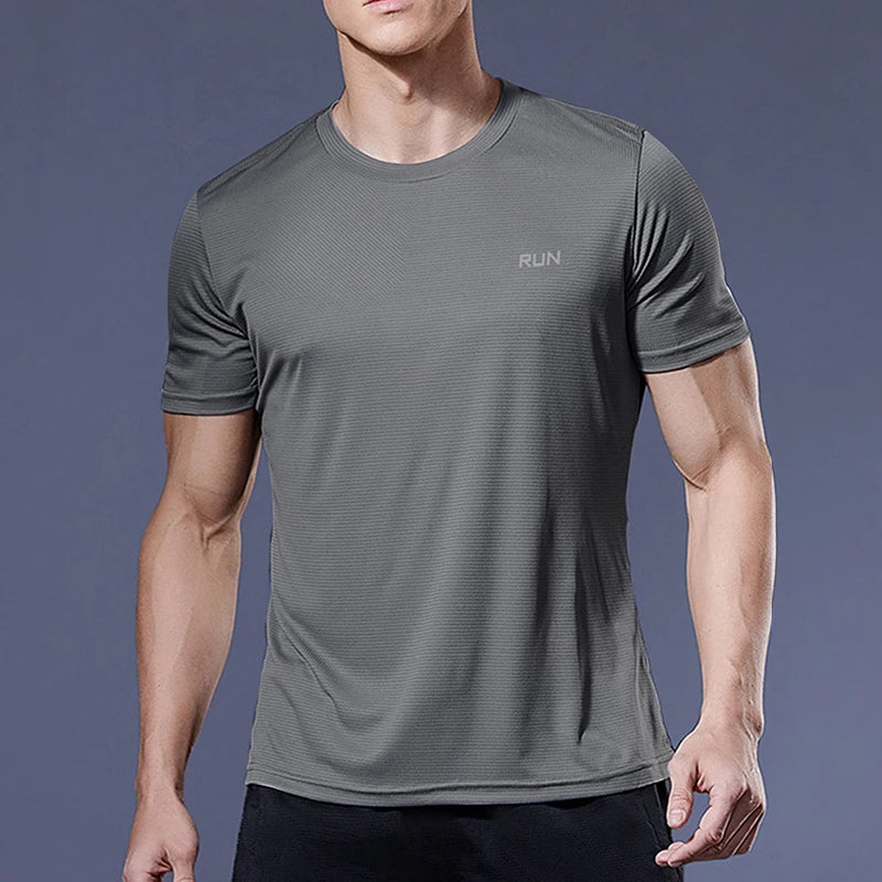 Men’s Quick-Dry Oversized Gym T-Shirt