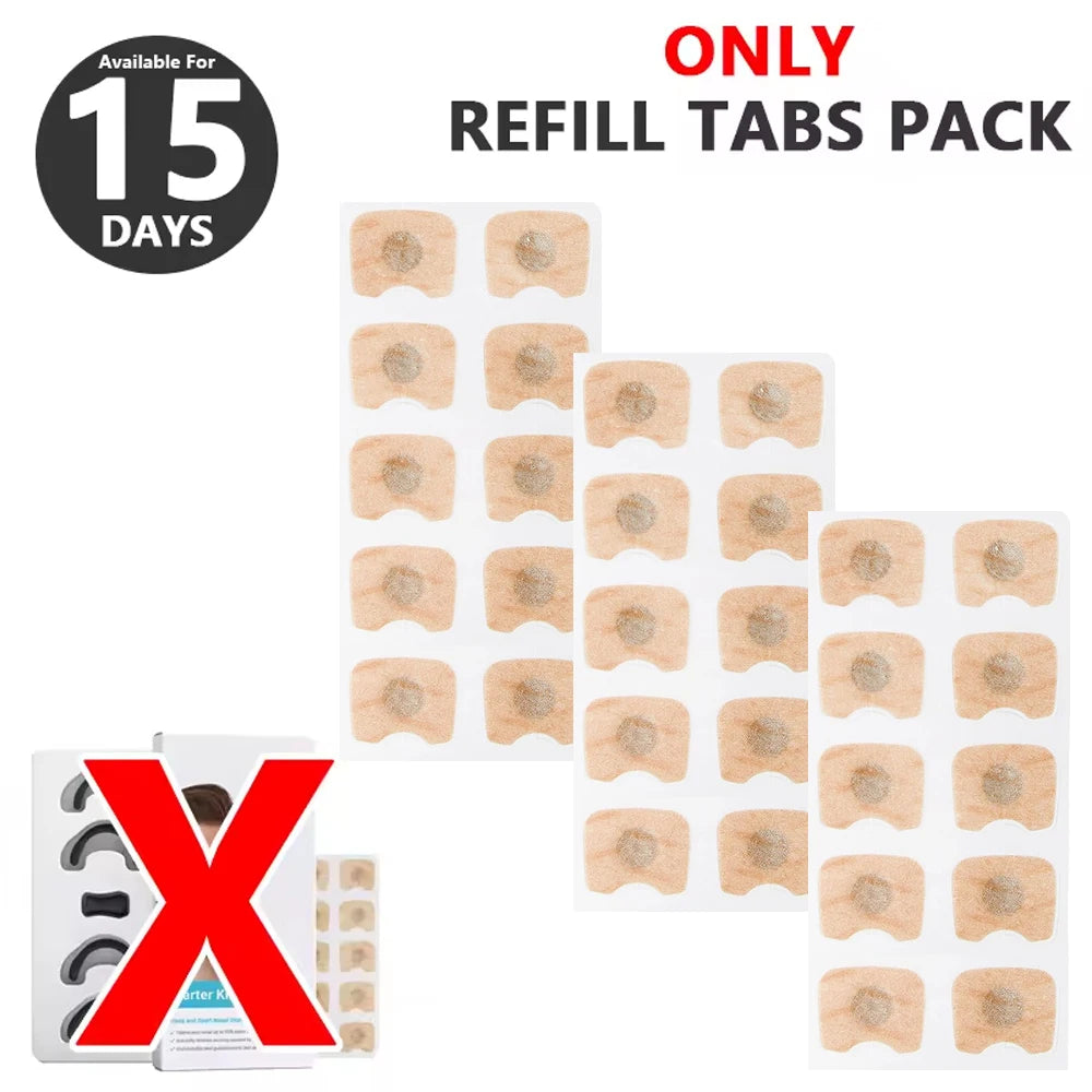 Skin-Safe Magnetic Nose Strips