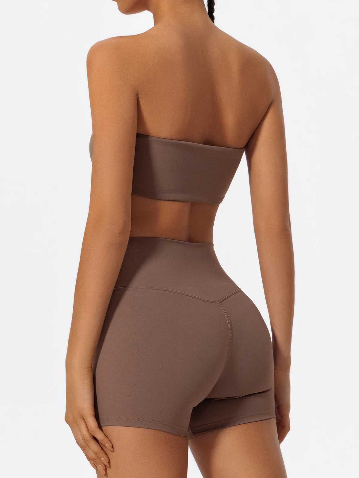 Women’s 2-Piece Strapless Fitness Set