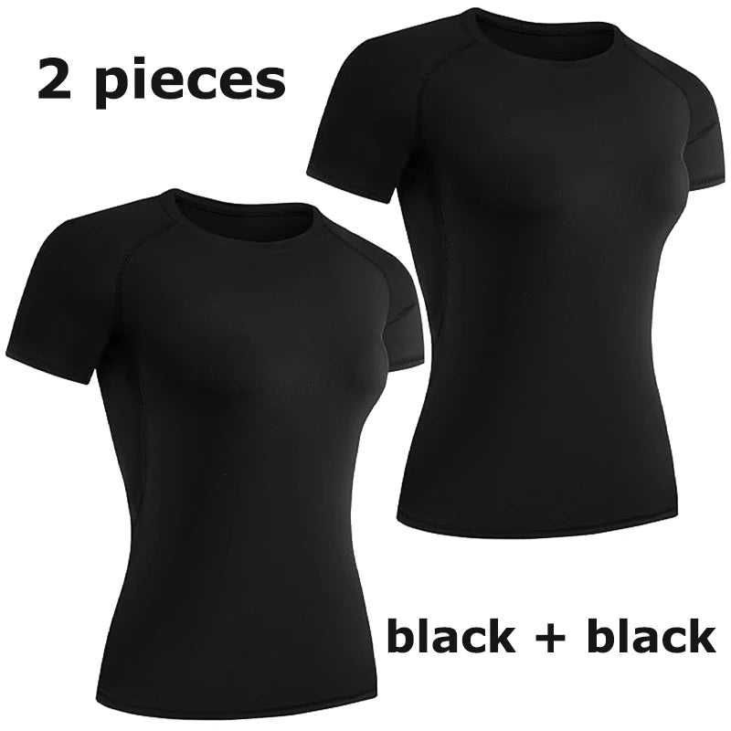 Women’s Compression Short Sleeve Athletic T-Shirt