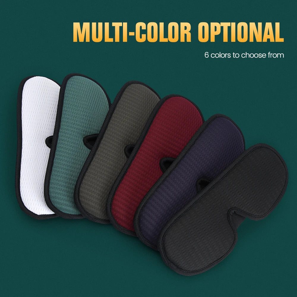 3D Contoured Sleeping Mask – Soft Breathable Eye Mask for Travel & Night Sleep