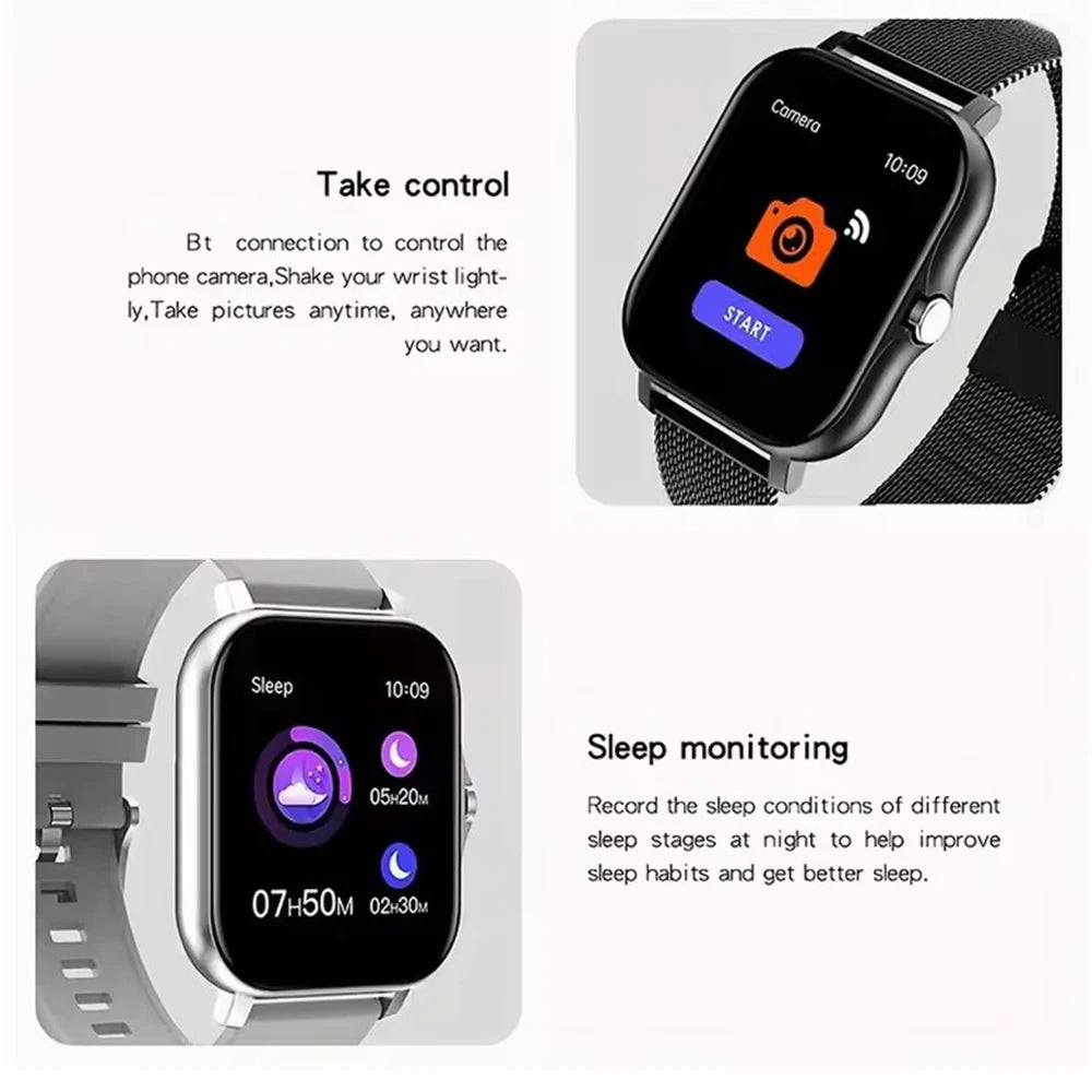 1.44” Bluetooth Smartwatch for Android & iOS