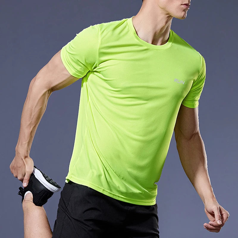 Men’s Quick-Dry Oversized Gym T-Shirt