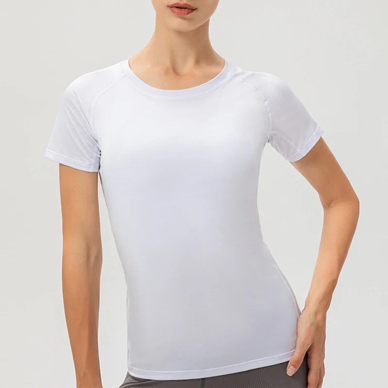 Women’s Compression Short Sleeve Athletic T-Shirt