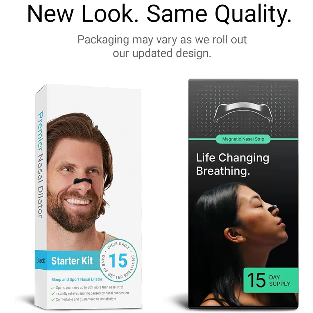 Skin-Safe Magnetic Nose Strips