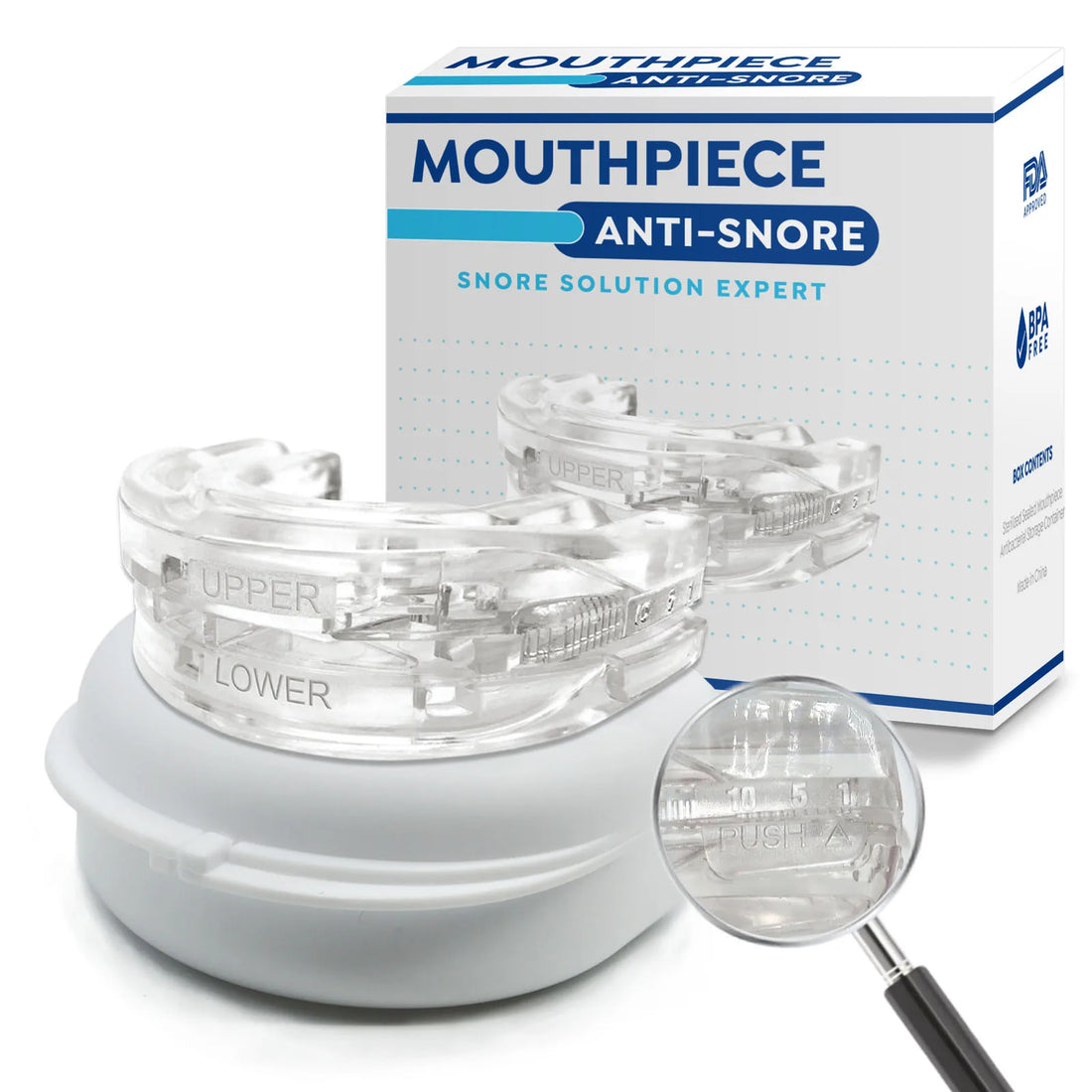 Silicone Anti-Snore Mouth Guard