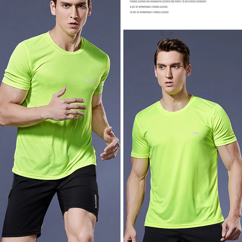 Men’s Quick-Dry Oversized Gym T-Shirt