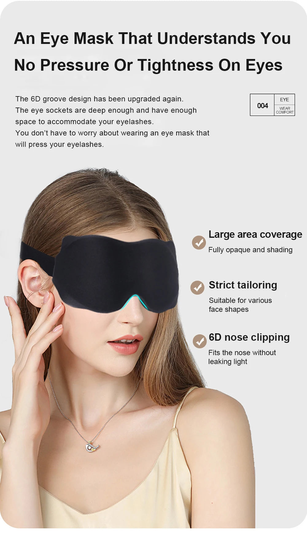 3D Travel Sleep Mask Eye Patch