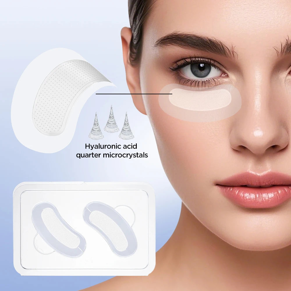 Korean Microneedle Hyaluronic Acid Eye Patches