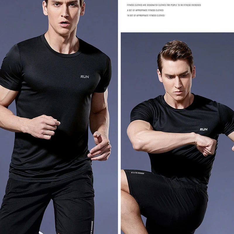 Men’s Quick-Dry Oversized Gym T-Shirt