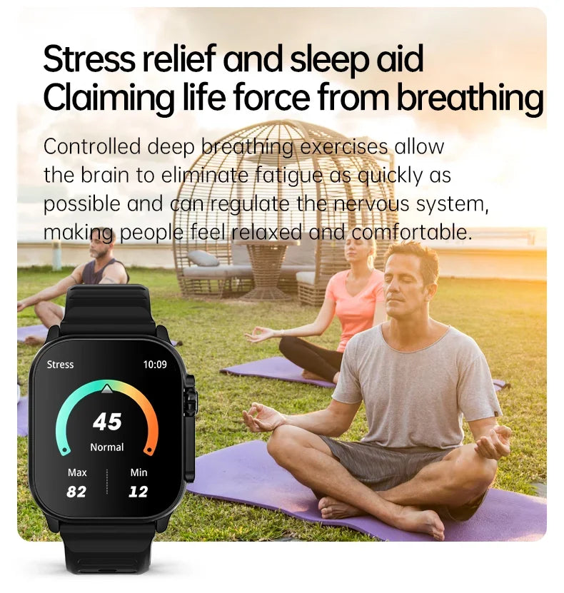 T900 Ultra 2 Smartwatch 49mm – Bluetooth Call, Music, NFC, Wireless Charging, Compatible with Android & iOS