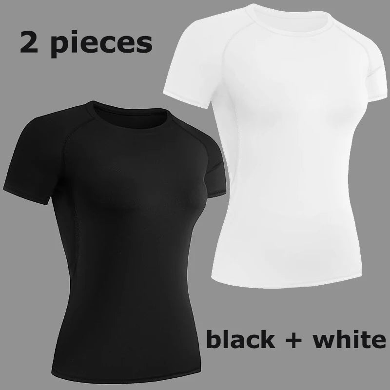 Women’s Compression Short Sleeve Athletic T-Shirt