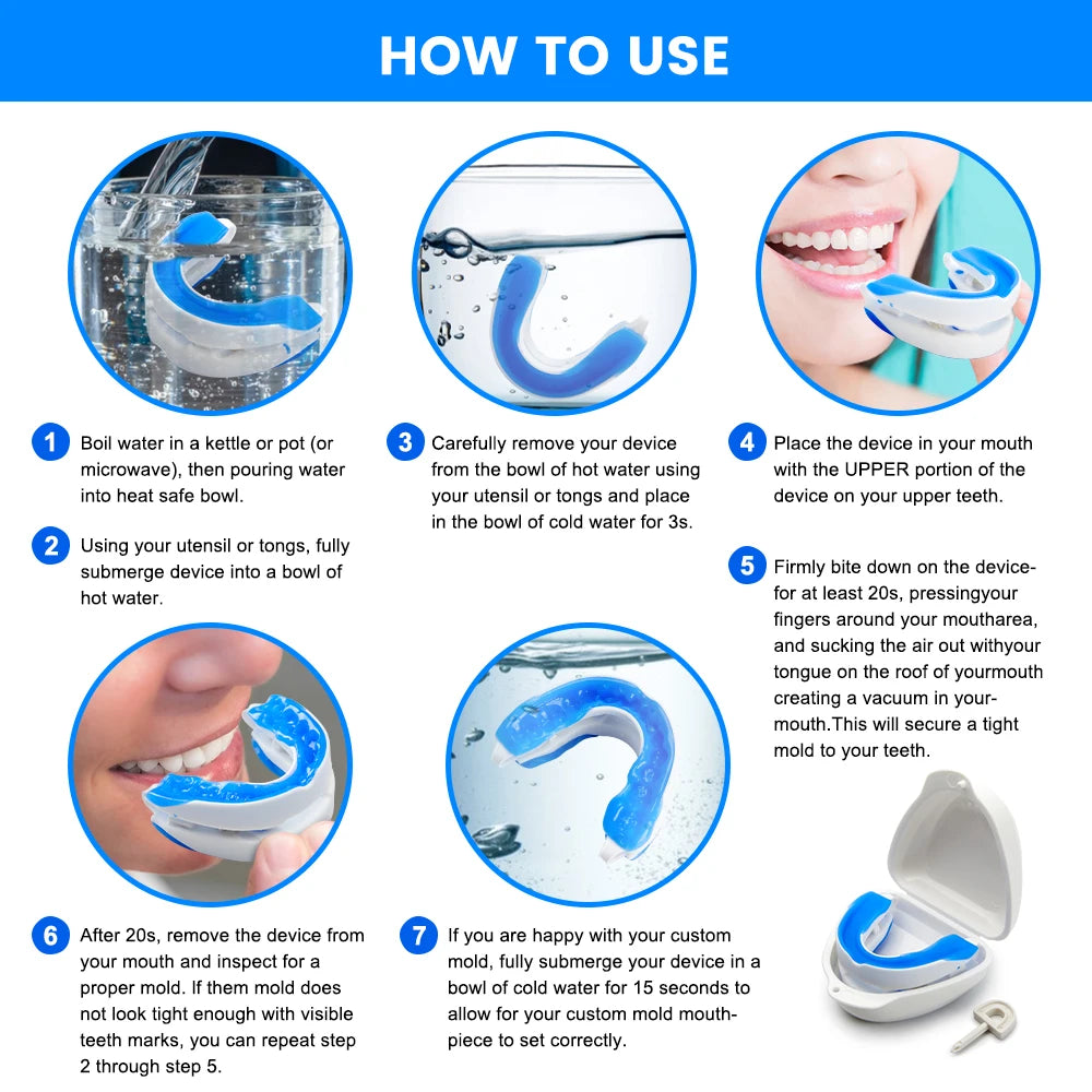 Silicone Anti-Snore Mouth Guard
