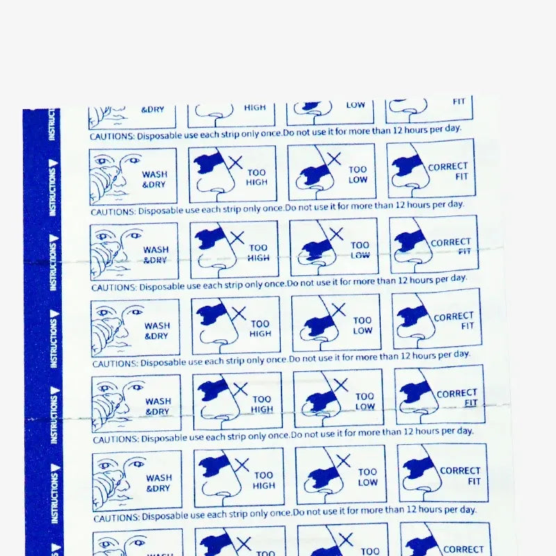 100/500PCS Breath Nasal Strips Stop Snoring Sleep Aid Patches