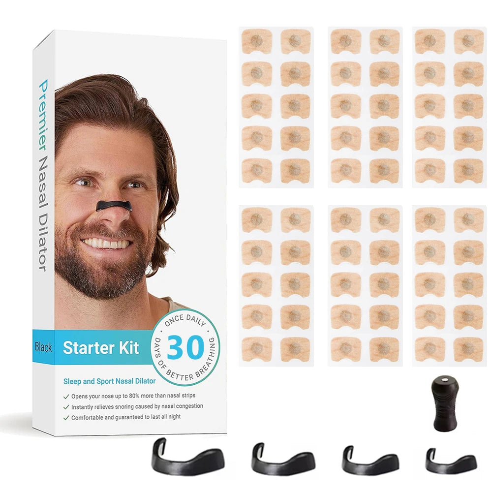 Skin-Safe Magnetic Nose Strips