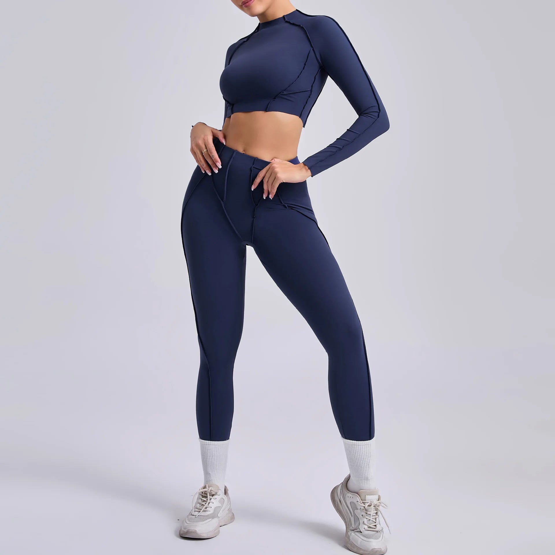 Women’s Seamless Yoga & Workout Set