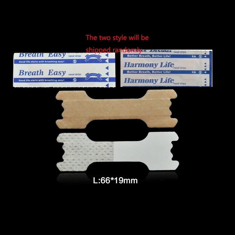 100/500PCS Breath Nasal Strips Stop Snoring Sleep Aid Patches