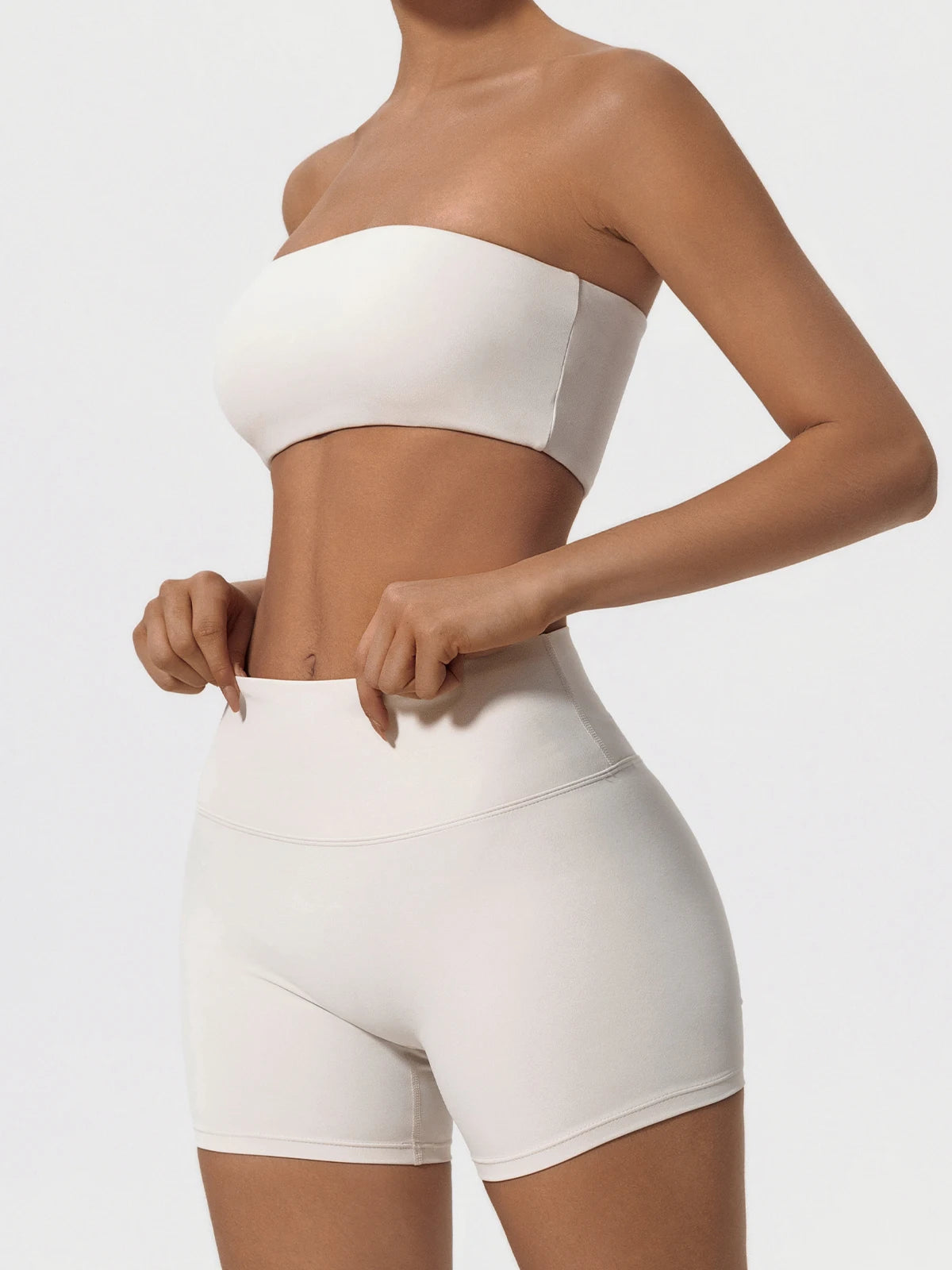 Women’s 2-Piece Strapless Fitness Set