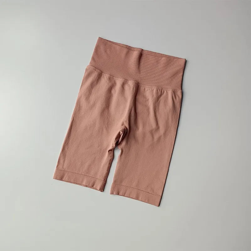 Women’s High-Waist Fitness Yoga Shorts