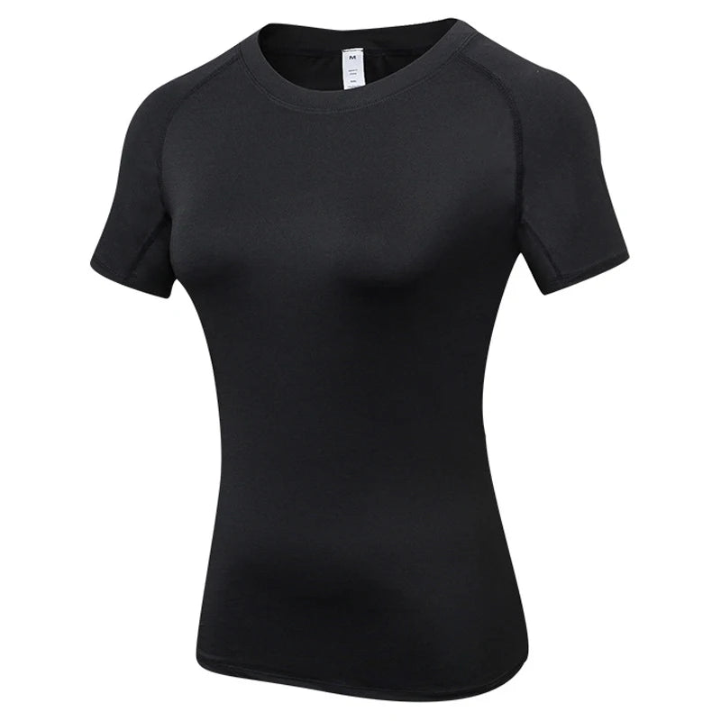 Women’s Compression Short Sleeve Athletic T-Shirt