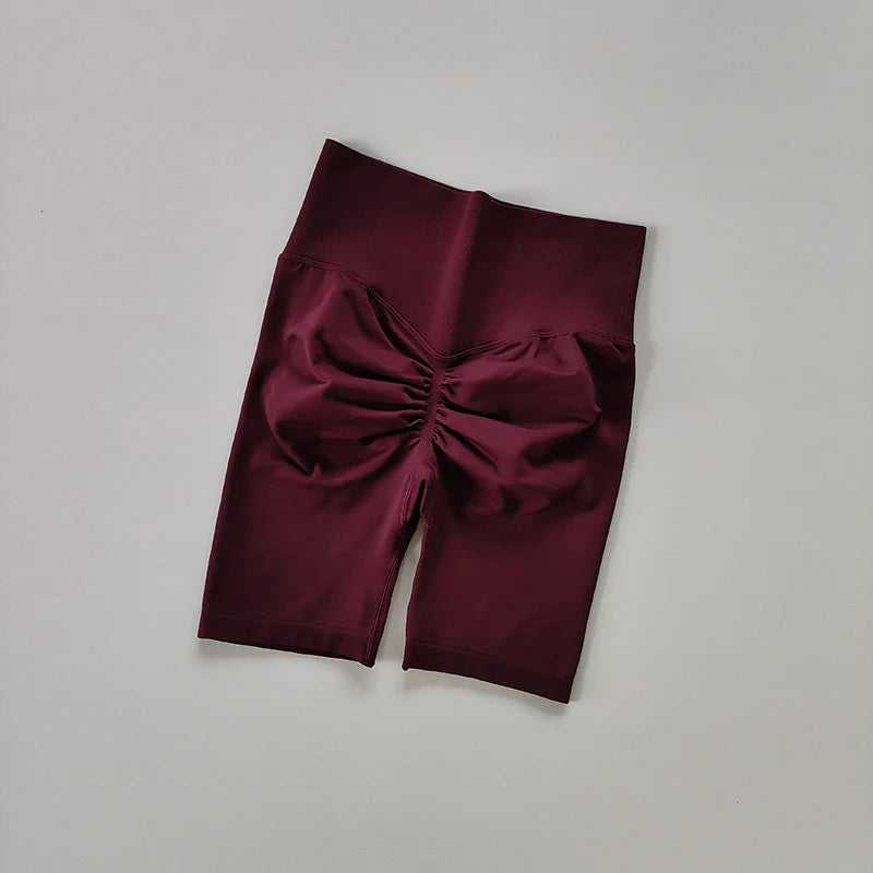 Women’s High-Waist Fitness Yoga Shorts