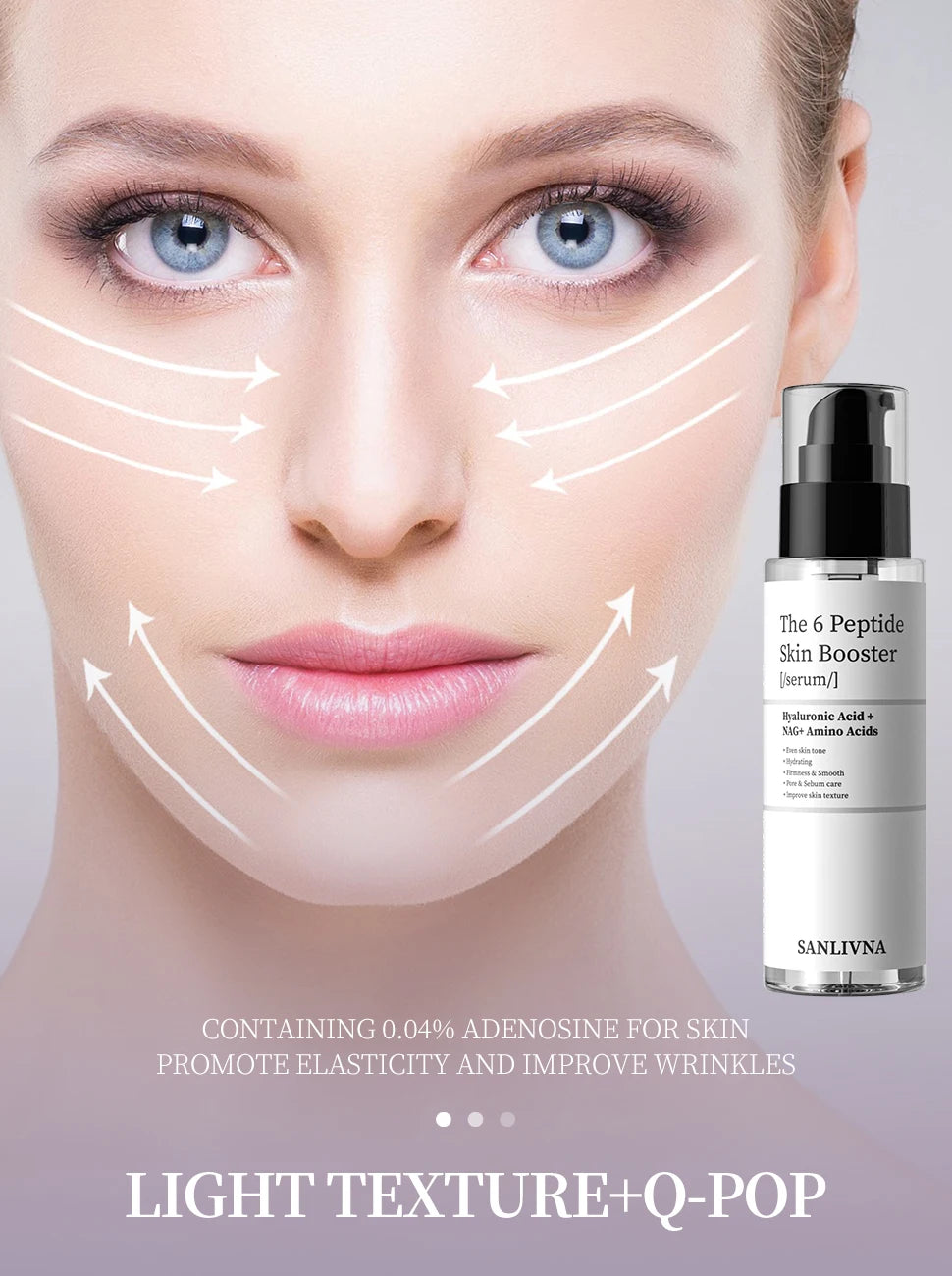 6 Peptide Collagen Essence Skin Care Set