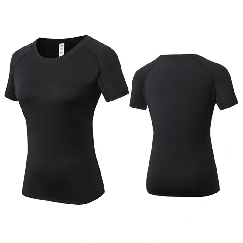 Women’s Compression Short Sleeve Athletic T-Shirt