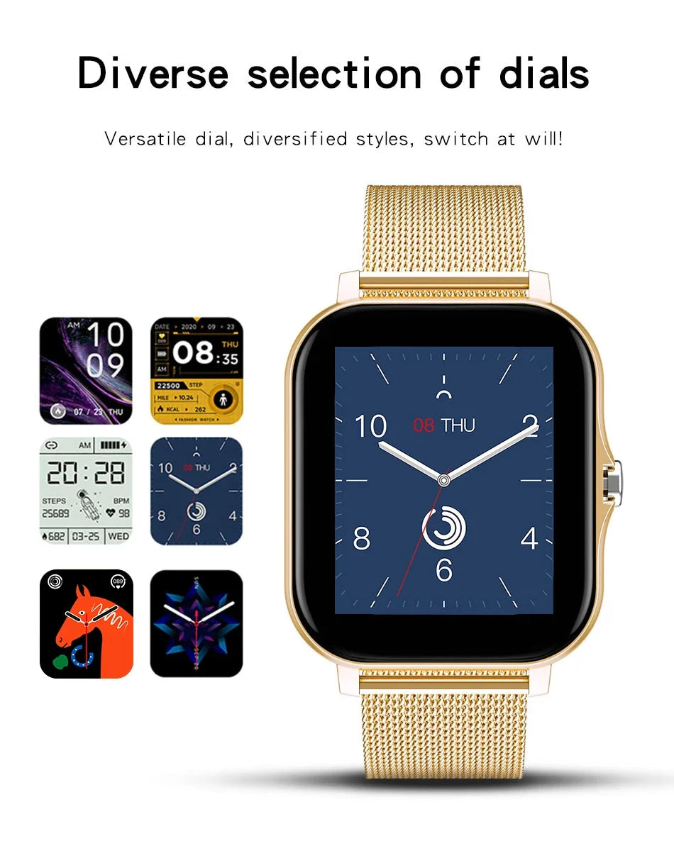 1.44” Bluetooth Smartwatch for Android & iOS