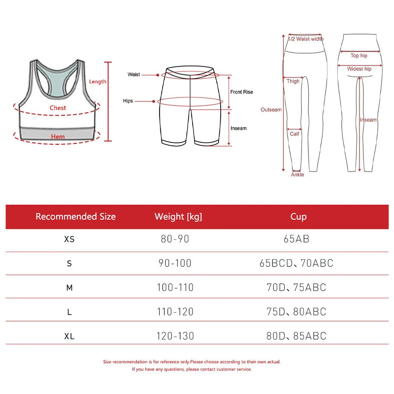 Women’s 2-Piece Strapless Fitness Set