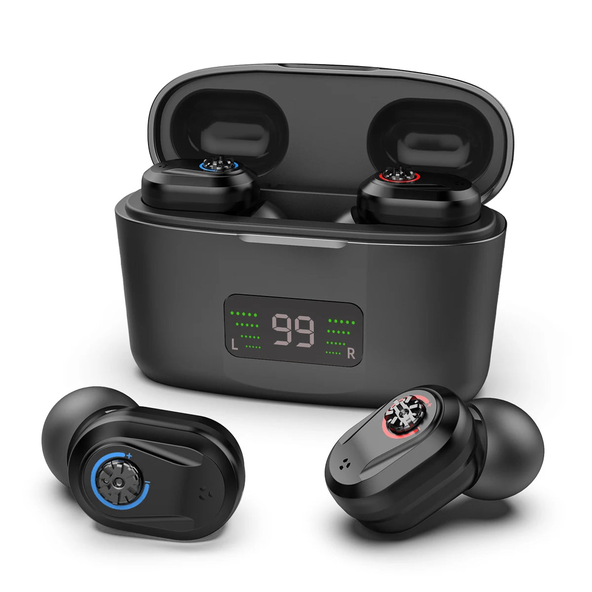 Wireless Mini Hearing Aid with Charging Case