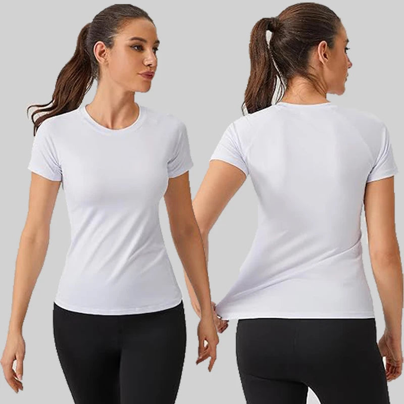 Women’s Compression Short Sleeve Athletic T-Shirt