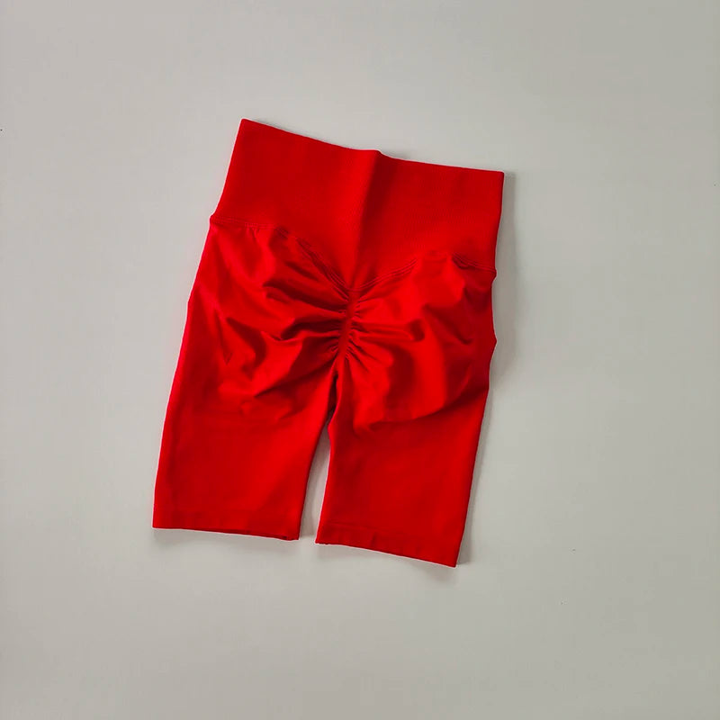 Women’s High-Waist Fitness Yoga Shorts