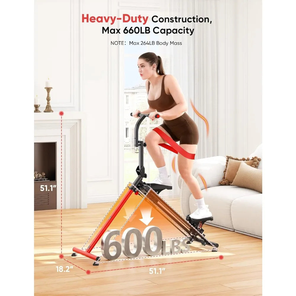 Home Fitness Stair Stepper with Adjustable Levels